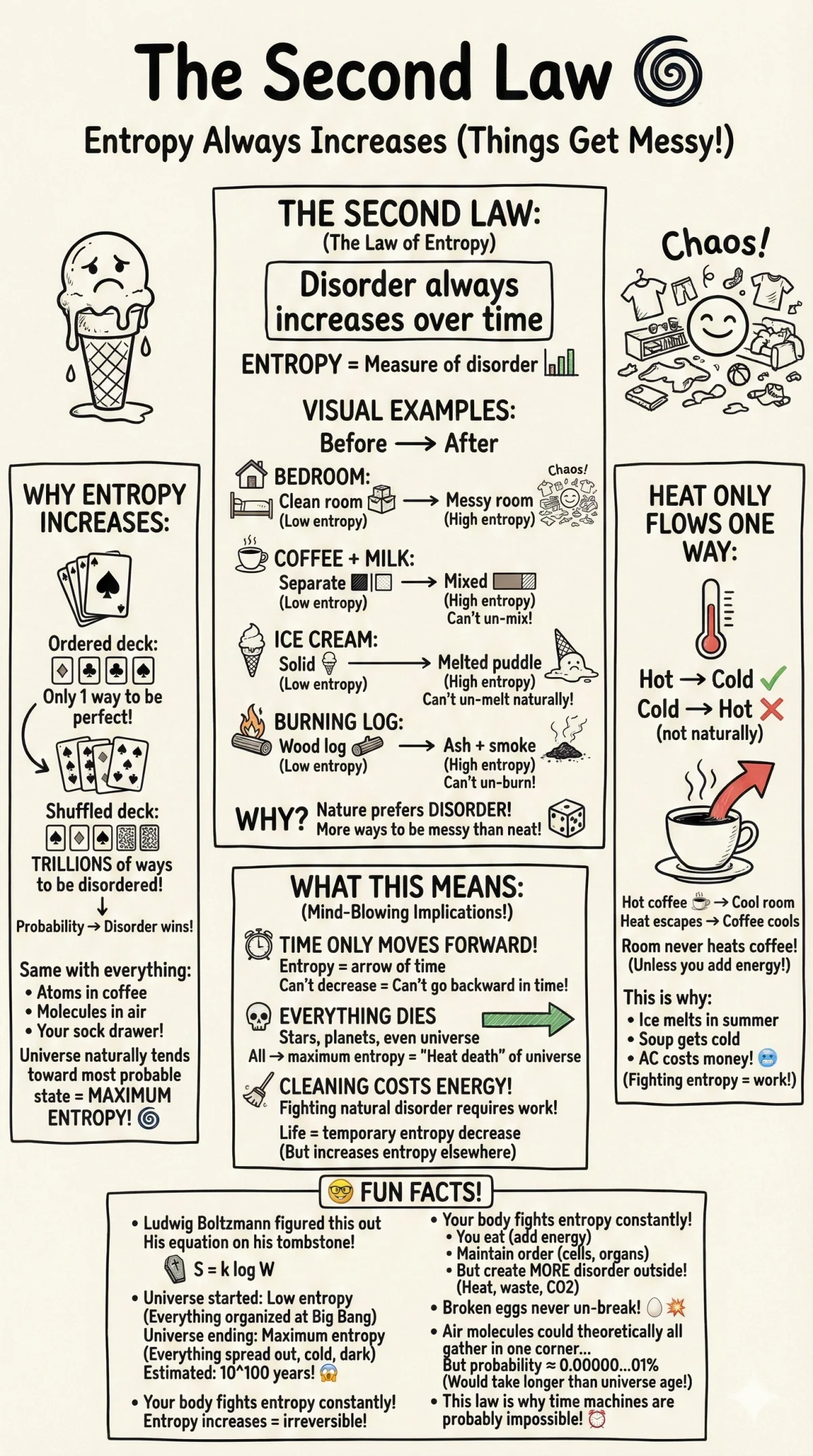 Thermodynamics Doodled: The Fun Rules of Reality - Image 4