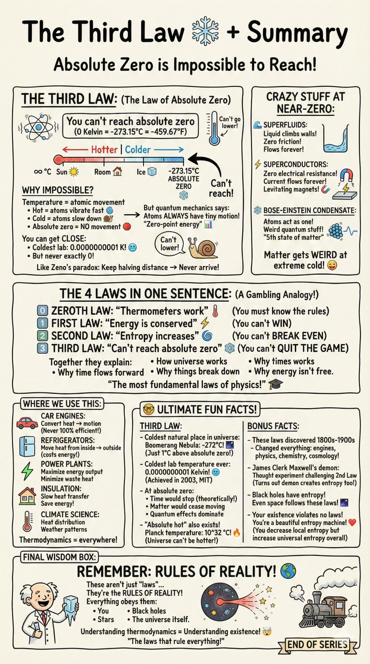 Thermodynamics Doodled: The Fun Rules of Reality - Image 5