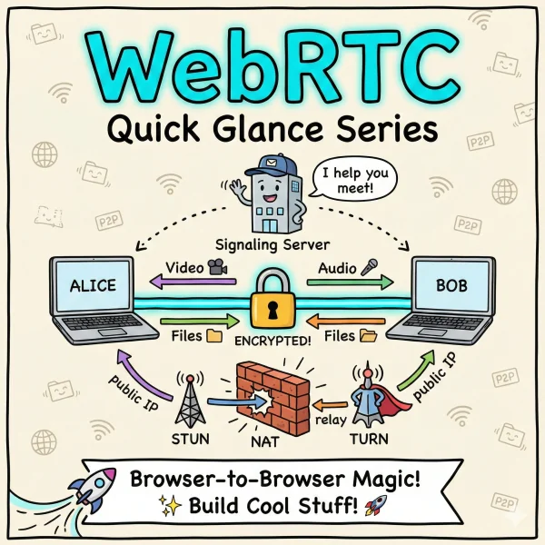 WebRTC Explained: A Visual "Quick Glance" Series
